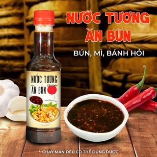 Nước Tương Pha Sẵn Tỏi Ớt Shiitake 270g Ăn Bún Rất Ngon - Nguyên Liệu Tươi Thơm Ngon Đặc Biệt