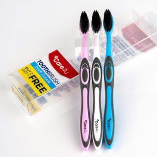 Sỉ - Set bộ ba bàn chải đánh răng Care4u sạch sâu