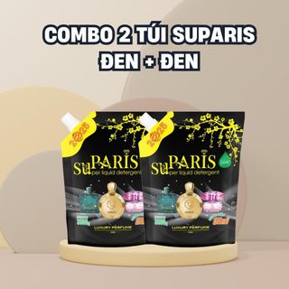 Thùng 2 Túi Nước Giặt Xả Paris 7.2Kg – Hương Nước Hoa Cao Cấp, Tiết Kiệm và Làm Sạch Sâu