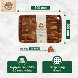 🔥 THỚT GỖ TEAK CAO CẤP – GIÁ SỈ XƯỞNG 🔥
✔ Kích thước: 20 x 30 x 2.5cm
✔ Chất liệu: Gỗ Teak tự nhiên (chống nước, ít cong vênh)
✔ Bề mặt mịn – không xơ