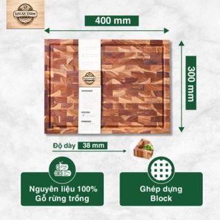 🔥 THỚT GỖ TEAK CAO CẤP – GIÁ SỈ XƯỞNG 🔥
✔ Kích thước: 20 x 30 x 2.5cm
✔ Chất liệu: Gỗ Teak tự nhiên (chống nước, ít cong vênh)
✔ Bề mặt mịn – không xơ
