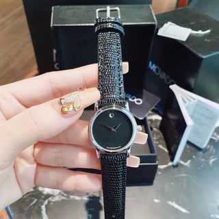 SĂN SALE ĐẦU NĂM ĐỒNG HỒ NAM NỮ TRUNG CẤP MOVODA DÂY DA SẦN