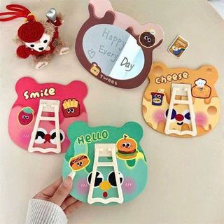 (FREE HĐ) GƯƠNG ĐỂ BÀN GẤU BÁNH