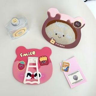 (FREE HĐ) GƯƠNG ĐỂ BÀN GẤU BÁNH