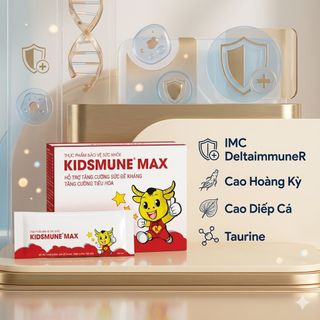 Kidsmunemax - hỗ trợ tiêu hóa giúp bé ăn ngon