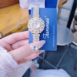 ĐỒNG HỒ NỮ CHÍNH NGẠCH FUNMEI F2072 ĐÍNH ĐÁ SWAROSKI FULLBOX HOÁ ĐƠN