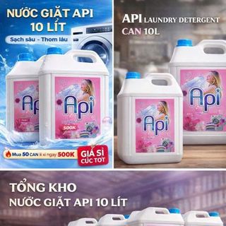 Nước Giặt Api Can 10 Lít