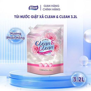 NƯỚC GIẶT THÁI LAN CLEAN & CLEAN TÚI 3,2L (T4)