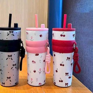 BÌNH GIỮ NHIỆT INOX 304 CÓ QUAI XÁCH 710ML