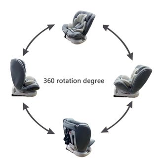 Ghế ngồi ô tô cho bé NUBIE BABY - An toàn, thông minh, hiện đại (dùng được đến 12 tuổi)