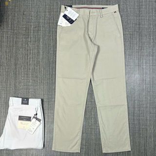 KHAKI NAM, co giãn.  Phom slim, basic.