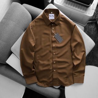 Sơ mi tay dài nam. Chất cotton Lụa , thoáng thấm hút ok . Chất co giãn nhẹ, chống nhăn tuyệt đối.