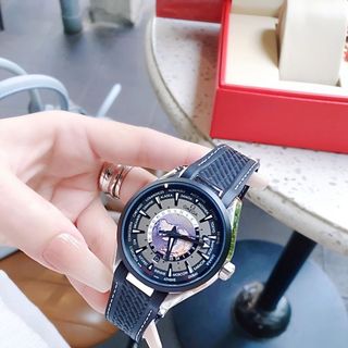 ĐỒNG HỒ NAM CAO CẤP ÔMAGE MÁY CƠ MÀU ĐEN