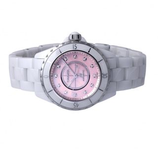 ĐỒNG HỒ NỮ CAO CẤP CHANEU CERAMIC ĐÁ TRẮNG MẶT HỒNG