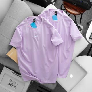 Áo thun nam Basic.  Thiết kế logo thêu cực nét.  Bộ Màu Nam nữ unisex trẻ trung.