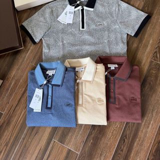 POLO NAM Chất cotton dệt kim . dày dặn