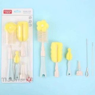 BỘ CỌ RỬA BÌNH SỮA 5 MÓN MOONSHIP