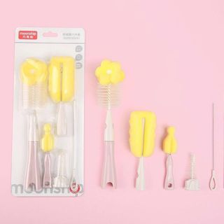 BỘ CỌ RỬA BÌNH SỮA 5 MÓN MOONSHIP