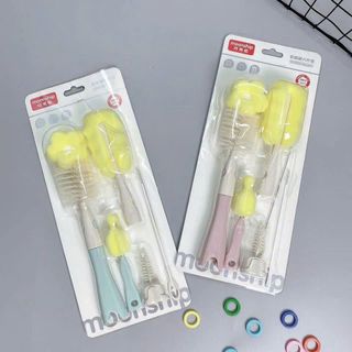 BỘ CỌ RỬA BÌNH SỮA 5 MÓN MOONSHIP