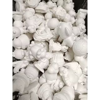 Sỉ 100 tượng size nhí 4-5 cm không kèm màu tô