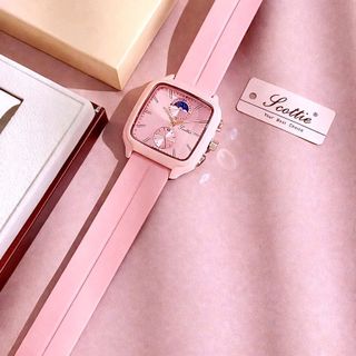 Đồng hồ nữ Scotti tone trắng & hồng