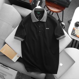 Mẫu áo  phối cổ & tay hoạ tiết nhẹ nhàng tinh tế.  Chất vải cotton cá sấu 2c mềm mịn, logo in cao