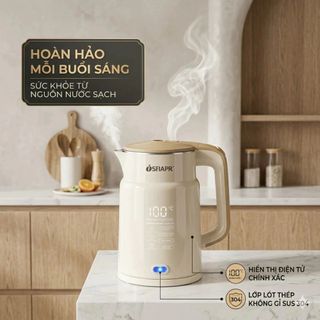 ÂGN Ấm Siêu Tốc Sfiapr SA-ST38 2.5L (THÙNG 20C)