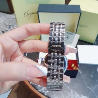 SĂN SALE ĐẦU NĂM ĐỒNG HỒ NỮ TRUNG CẤP LONGIN MẶT TRÒN KHOÁ BƯỚM