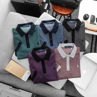 Áo thun polo nam. Chất liệu vải hãng xịn, sợi vại mịn mướt vừa, mặc lên fom dáng đứng rất đẹp.