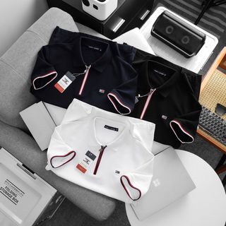 Áo thun polo nam. Chất cá sấu cotton 100% vải nhập , k quá dầy cũng k quá mỏng, form slim.