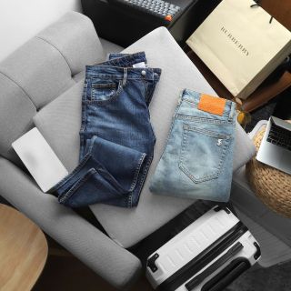 JEANS dài nam co giãn. Chất Jean dày dặn có thun co giãn.
