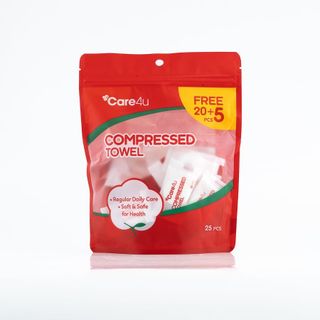 Sỉ - Khăn nén Care4u 25 viên tiện dụng cho Du lịch, Công tác, Bỏ túi