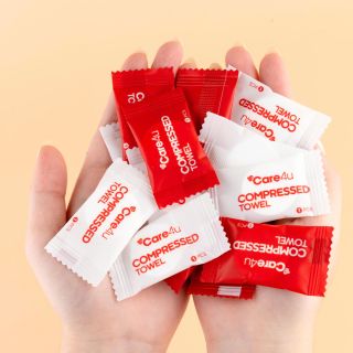 Sỉ - Khăn nén Care4u 25 viên tiện dụng cho Du lịch, Công tác, Bỏ túi