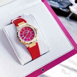 ĐỒNG HỒ NỮ CAO CẤP SALVATHORE DÂY CAO SU NIỀNG BEZEL VÀNG