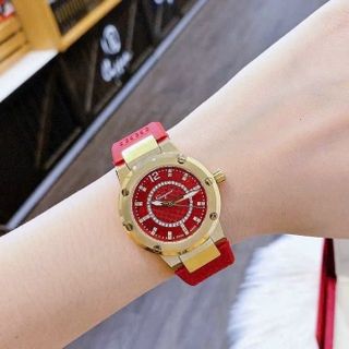 ĐỒNG HỒ NỮ CAO CẤP SALVATHORE DÂY CAO SU NIỀNG BEZEL VÀNG