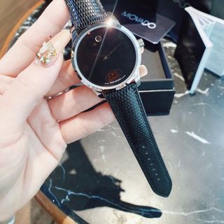 SĂN SALE ĐẦU NĂM ĐỒNG HỒ NAM NỮ MOVODA DÂY DA MÁY THỤY RONDA