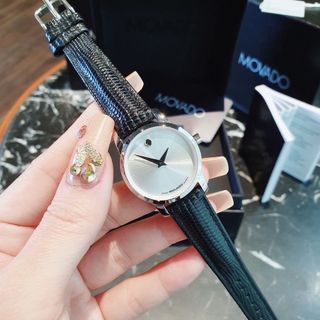 SĂN SALE ĐẦU NĂM ĐỒNG HỒ NAM NỮ MOVODA DÂY DA MÁY THỤY RONDA