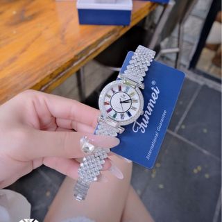 ĐỒNG HỒ NỮ CHÍNH NGẠCH FUNMEI F4604 ĐÍNH ĐÁ CZ FULLBOX HOÁ ĐƠN