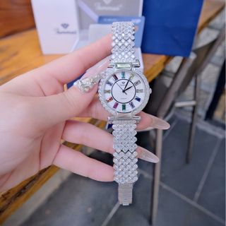 ĐỒNG HỒ NỮ CHÍNH NGẠCH FUNMEI F4604 ĐÍNH ĐÁ CZ FULLBOX HOÁ ĐƠN