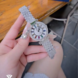 ĐỒNG HỒ NỮ CHÍNH NGẠCH FUNMEI F4604 ĐÍNH ĐÁ CZ FULLBOX HOÁ ĐƠN