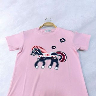 Áo Thun Nữ Ôm Body Cổ Tròn Tay Ngắn Hình Ngựa - Cotton Mịn, Co Giãn 4 Chiều