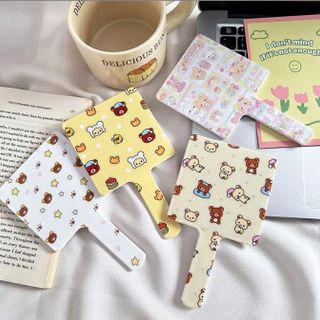 GƯƠNG GẤU NÂU CẦM TAY