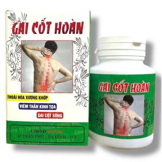 Viên uống đau nhức xương khớp Gai cốt hoàn xuất xứ Việt Nam - Hộp 40 viên - Mã số 2128