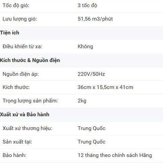 QUẠT HỘP NATIFAN B3H-301