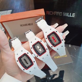 SĂN SALE ĐẦU NĂM ĐỒNG HỒ NỮ TRUNG CẤP RITRARD MILLER DÂY CAO SU TRẮNG