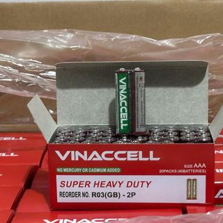 HỘP 40 VIÊN PIN 3A VINACCELL (T60)
