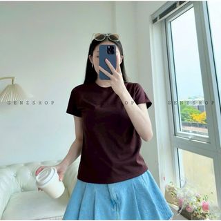 Áo Thun Baby Tee Cổ Tròn Tay Ngắn - Dành Cho Nữ