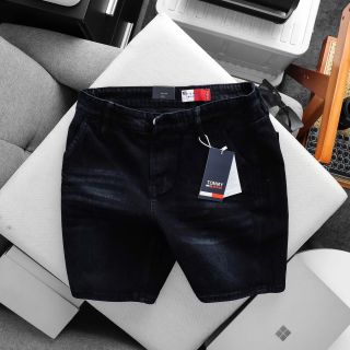 Short Jean Nam Full 5 Colors. Chất jean chính phẩm co giản xịn sò dày dặn fom slim ngang gối.