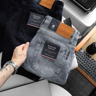 Short Jean Nam Full 5 Colors.   Chất jean chính phẩm co giản xịn sò dày dặn fom slim ngang gối.