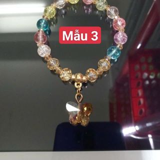 Vòng tay phong thủy đá tuyết size 8 mm